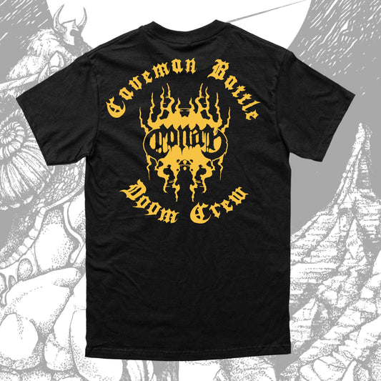 Conan Sentinel Doom Crew T Shirt w/ Gold Print