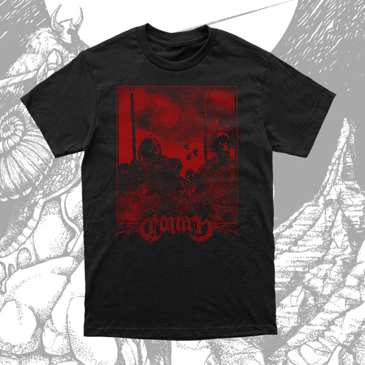 Vengeance Will Burn Short Sleeve T Shirt w/ Red Print