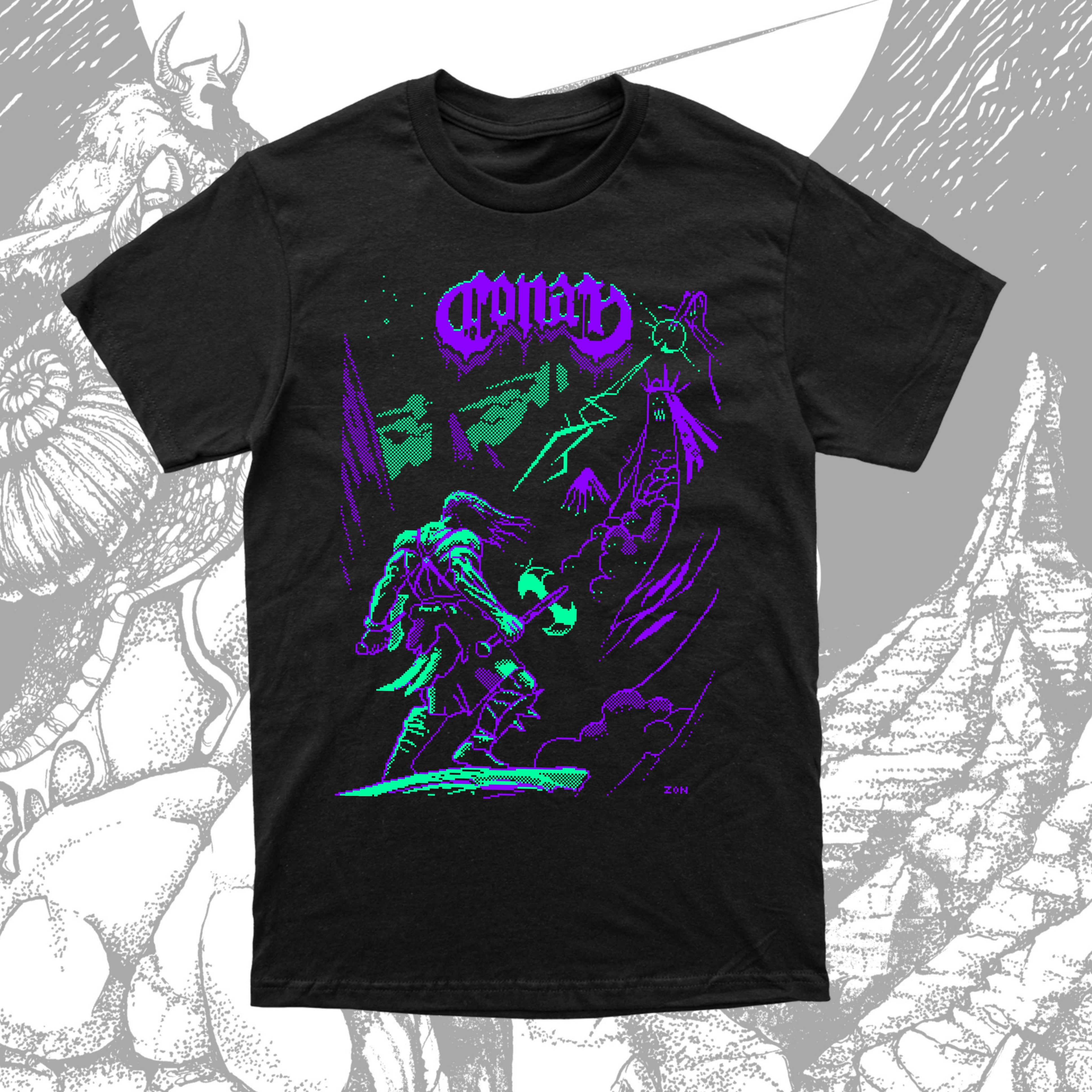 8 Bit Void Guardian T Shirt – hailconan